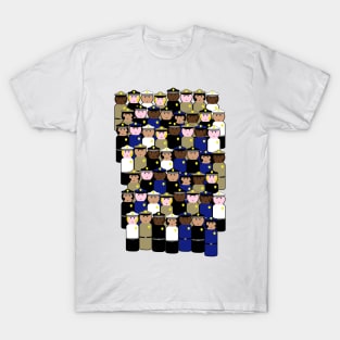 peg people police T-Shirt